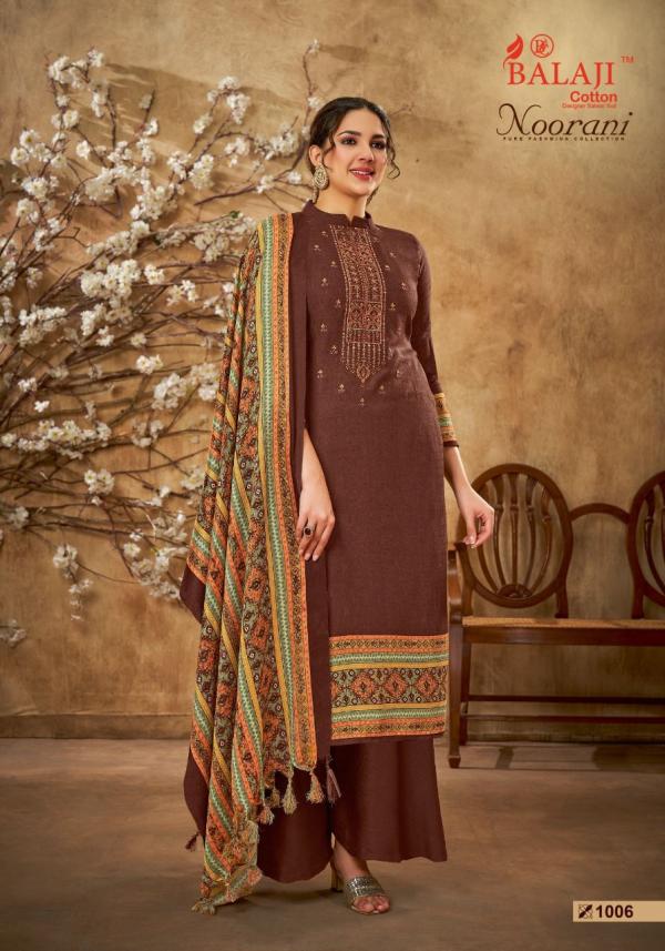 Balaji Noorani Pashmina Designer Exclusive Dress Material